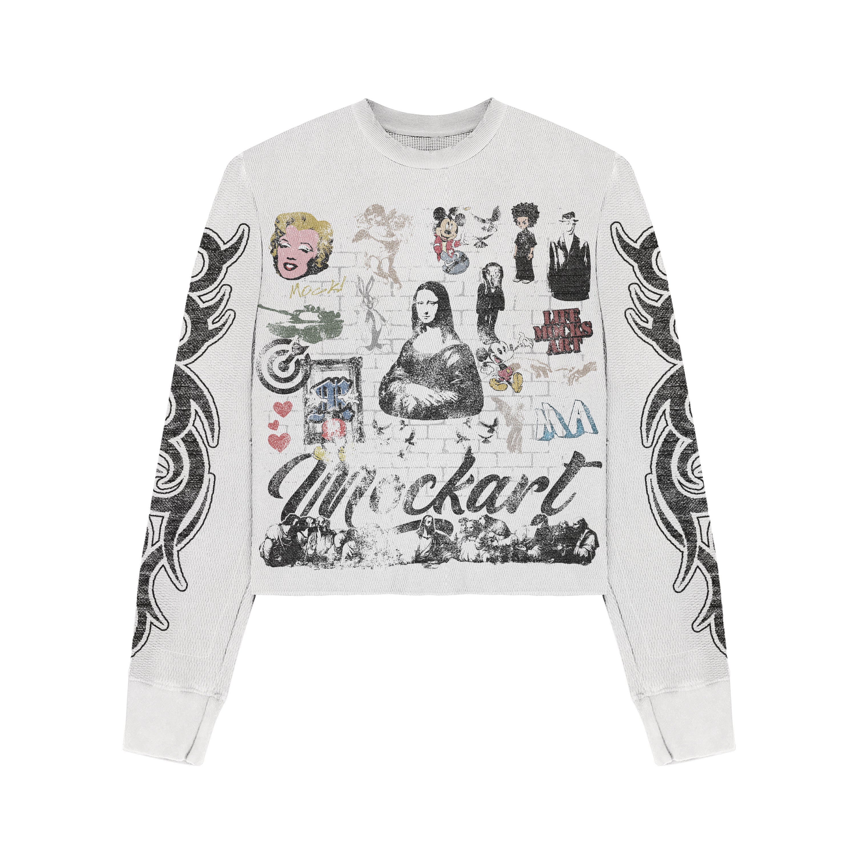 White “Art On Display” Thermal