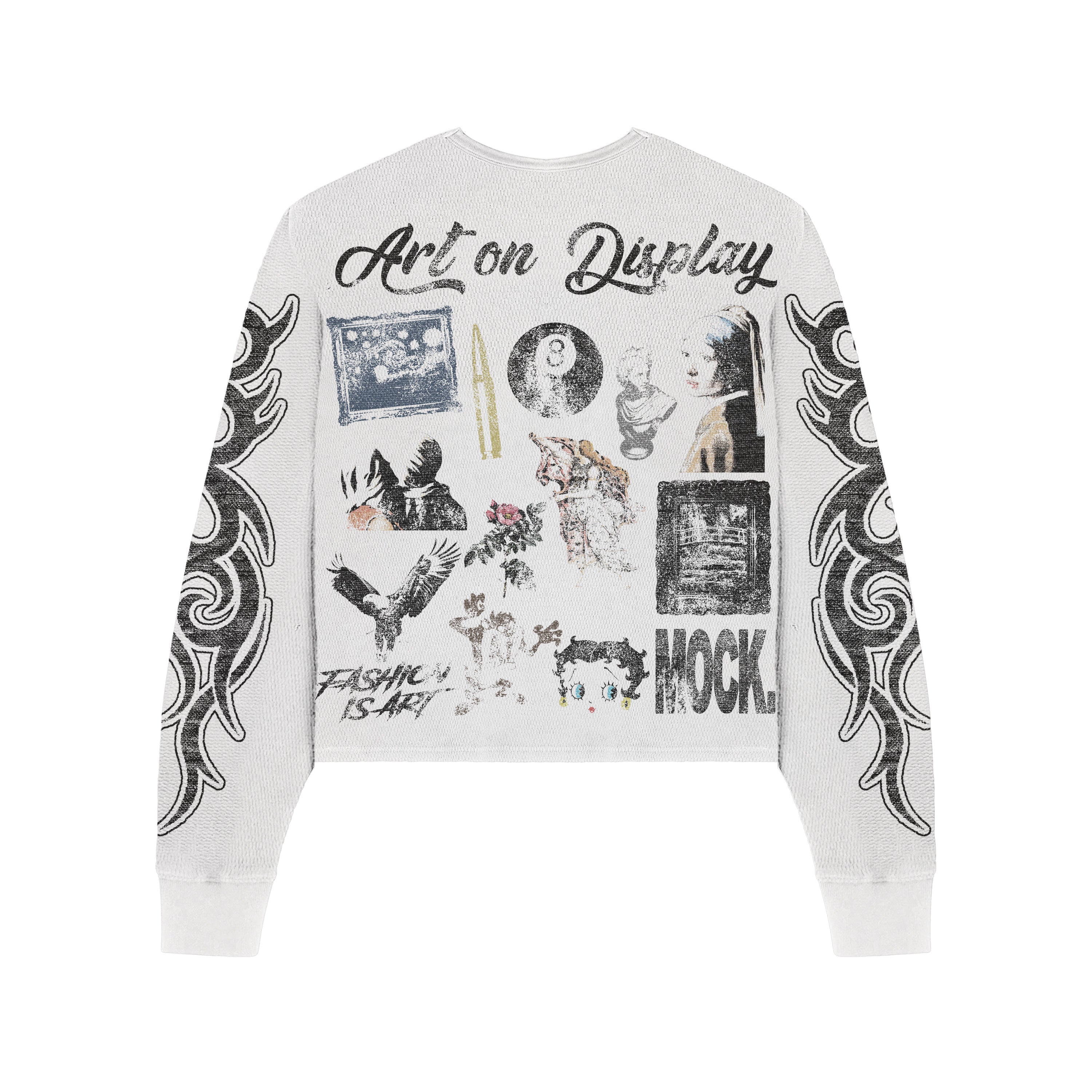 White “Art On Display” Thermal