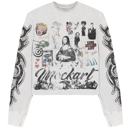 White “Art On Display” Thermal