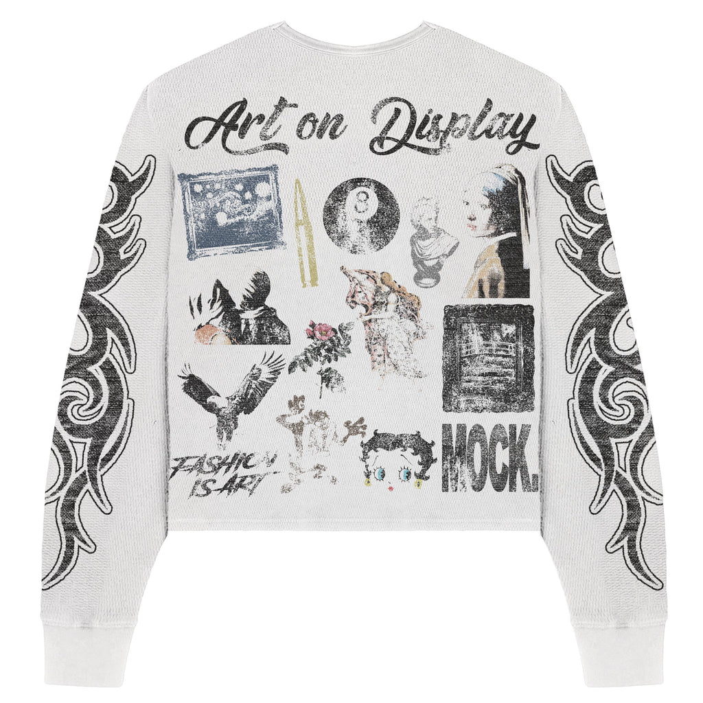 White “Art On Display” Thermal