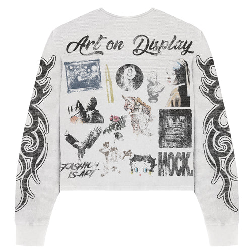 White “Art On Display” Thermal