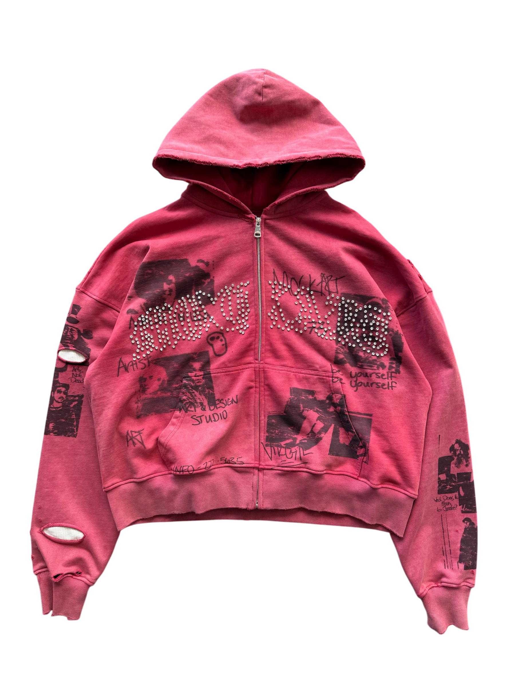 Thrashed "ICON" Zip Up Hoodie